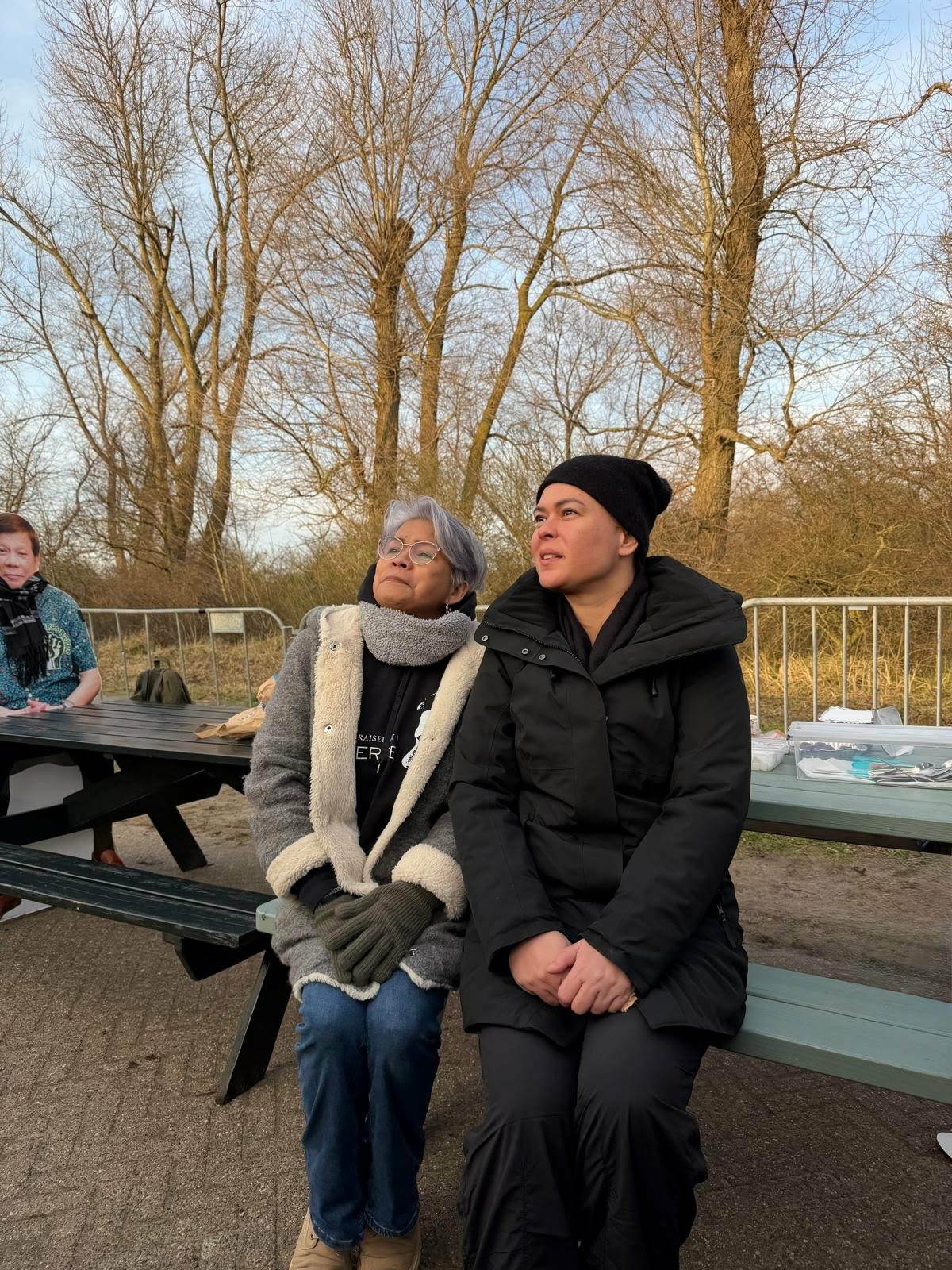 Visitors at Duterte Street gathering area, Den Haag